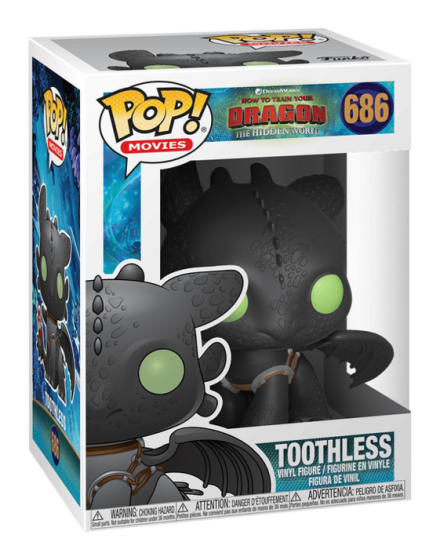 Pop! Vinyl How To Train Your Dragon 3 Toothless