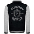 Harry Potter Hufflepuff Quidditch Varsity Jacket, packaging shot