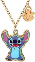 Disney Stitch Mulitcoloured Gold Enamel Costume Necklace - Image 2