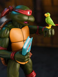 TMNT Cartoon Raphael (VHS) Ultimate 7" Scale Action Figure T, size reference