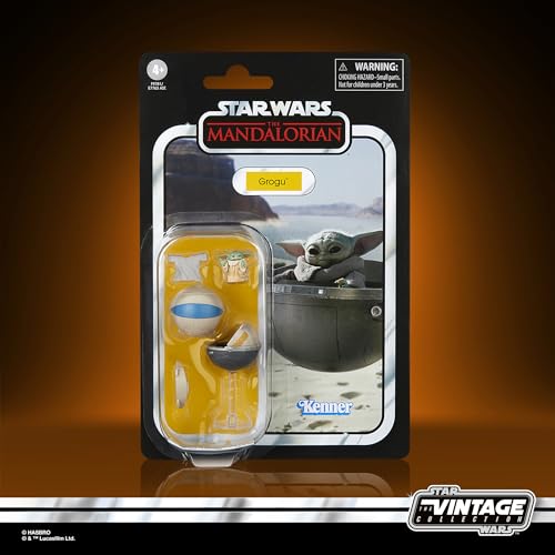 Star Wars Grogu Vintage Collection Collectible Figure, close-up detail