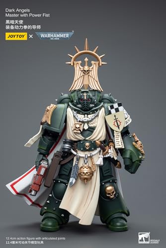 Warhammer Dark Angels Master with Power Fist 40k Action Figu, close-up detail