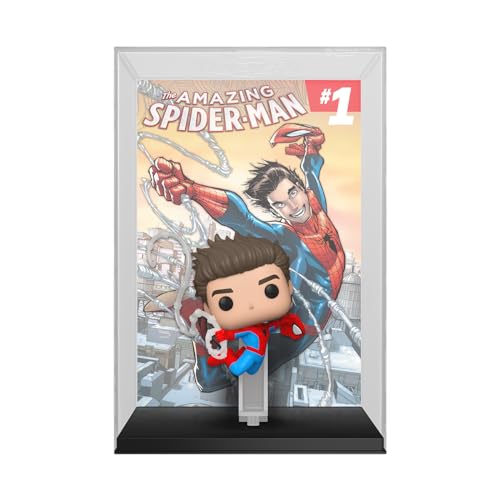 Funko Spider Man Marvel POP Comic Cover Vinyl Figure Amazing, close-up detail