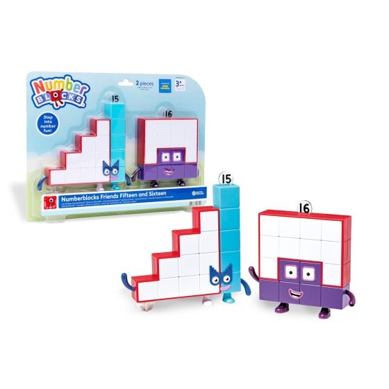 Numberblocks Friends Fifteen and Sixteen
