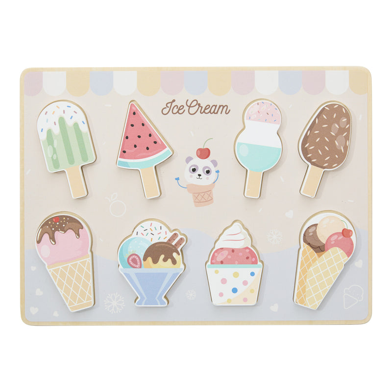 Wooden Ice Cream Puzzle