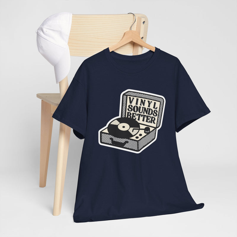 'Vinyl Sounds Better' T-Shirt, packaging shot