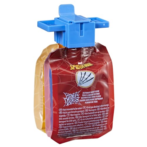 Spiderman Real Webs Refill Pack, close-up detail