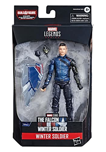 Hasbro Marvel Legends Series 6-inch Winter Soldier Action Fi, size reference