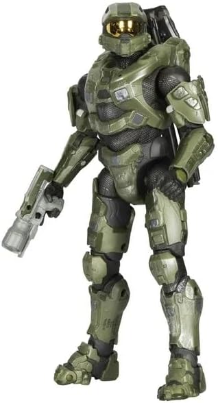 Halo The Spartan Collection Series 6 Master Chief 6.5 Action Figure, rear view