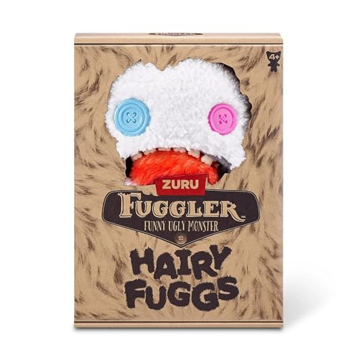 Fuggler Hairy Fuggs Oogah Boogah 9" Plush, close-up detail