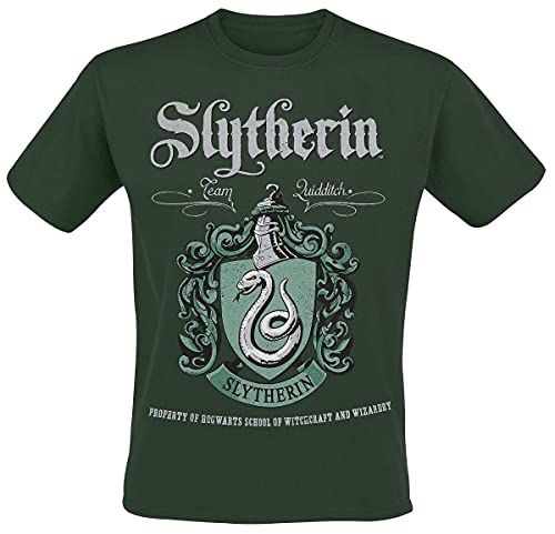 Harry Potter Slytherin Green Crest T-Shirt