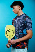Aixo P11A Scorpion Series Mood 3K Raw Carbon Pickleball Padel, packaging shot