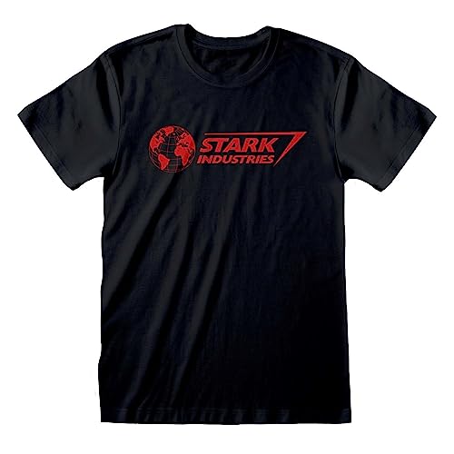 Marvel Comics Stark Industries Mens T-Shirt, alternate view