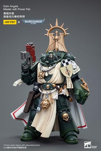 Warhammer Dark Angels Master with Power Fist 40k Action Figu, size reference