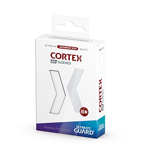 Ultimate Guard Cortex Sleeves White Japanese Size 60, packaging shot