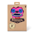 Fuggler Gold Fuggs Greedy Grinner 9" Plush, close-up detail