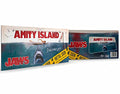 JAWS Amity Island Film Metal Sign, size reference
