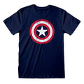 Marvel Comics Captain America Distressed Shield T-Shirt, alternate view