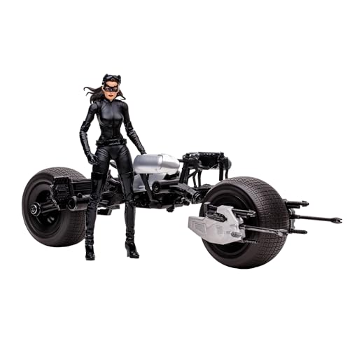 DC Multiverse Batpod with Catwoman The Dark Knight Rises Veh, alternate view