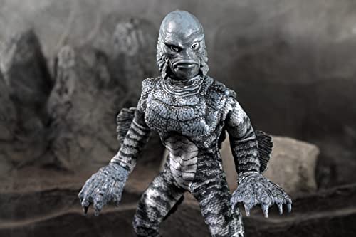 Creature from the Black Lagoon The Creature Black and White, close-up detail
