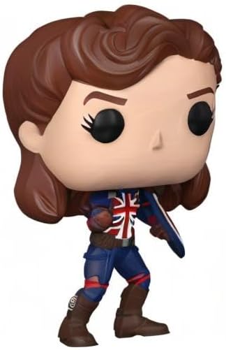 Funko Marvel What If Captain Carter Posen POP! Vinyl (Special Edition) Figure - Image 3