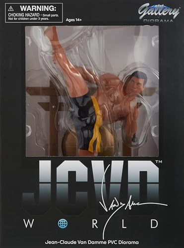 Jean-Claude Van Damme Gallery PVC Statue Collectible, close-up detail