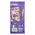 Kuromi 6pc Stationery Set, close-up detail