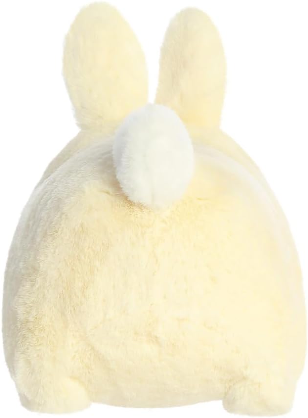 Cream Bunny Spudsters 7 Inch Plush close up detail