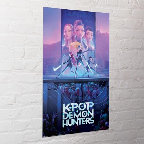 K-POP Demon Hunters Key Art Poster, side angle