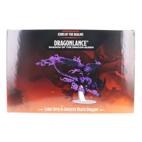 Dungeons and Dragons Lord Soth on Greater Death Dragon Drago, alternate view