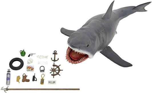 Jaws - The Game Of Jaws / 15" Head To Tail Action Figure 50th Anniversary