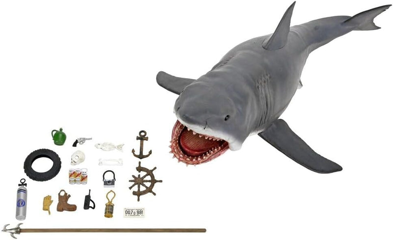 Jaws - The Game Of Jaws / 15" Head To Tail Action Figure 50th Anniversary