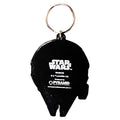 Star Wars Millennium Falcon Keychain, close-up detail
