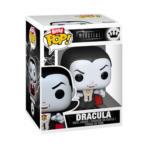 Funko Universal Monsters Bitty POP Towns Vinyl Figure Dracul, packaging shot