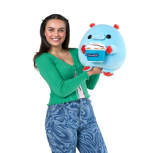 Snackles Medium Hippo Series 1 Plush, packaging shot