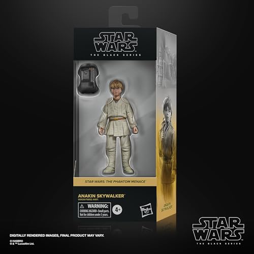 Anakin Skywalker Figure Star Wars The Black Series, close-up detail
