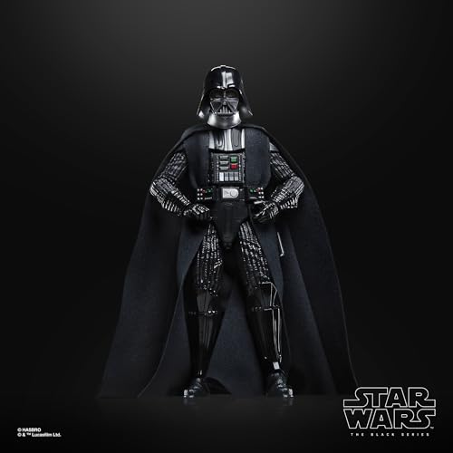 Star Wars The Black Series Darth Vader, close-up detail