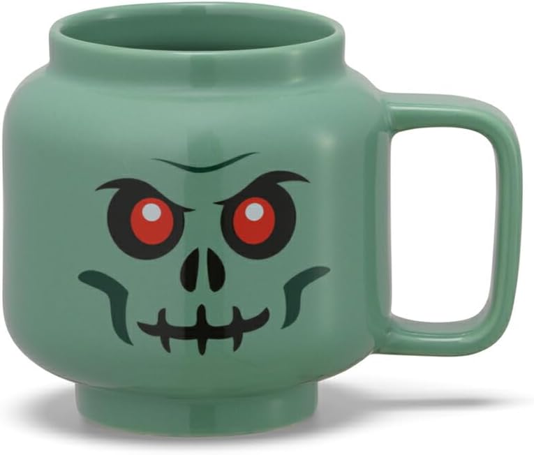 LEGO Large Green Skeleton Ceramic Mug