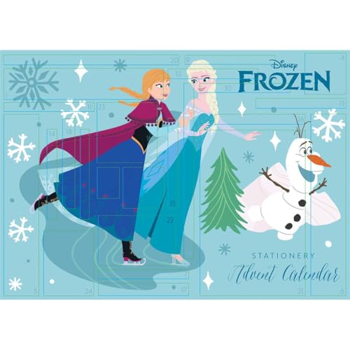 Frozen Advent Calendar Stationery Set 2026 Disney