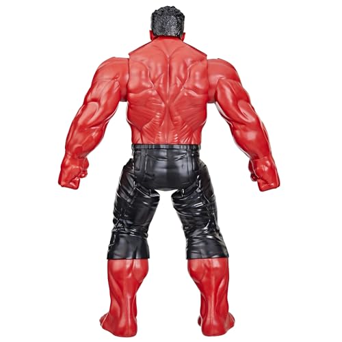 Captain America Brave New World Titan Hero Series Deluxe Red, packaging shot