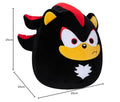 Squishmallows Sonic the Hedgehog Shadow 10 Inch Plush