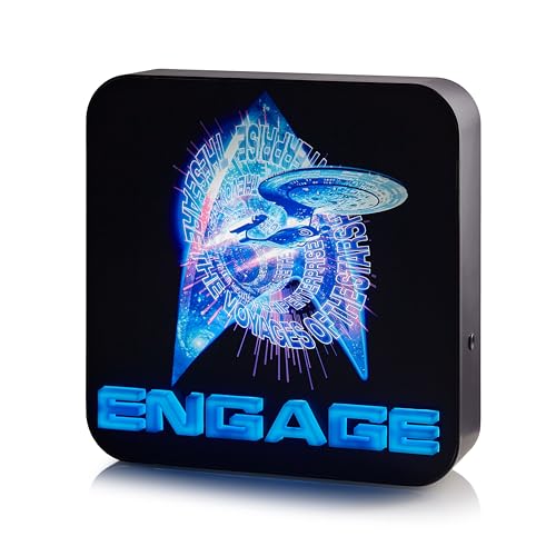 Star Trek 3D logo desk lamp by Numskull