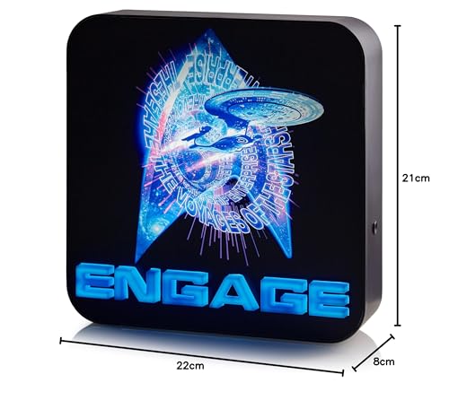 Star Trek lamp power options