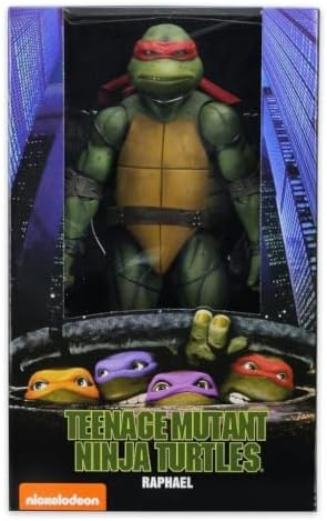 NECA Teenage Mutant Ninja Turtles (1990 Movie) Raphael 1/4 Scale Action Figure