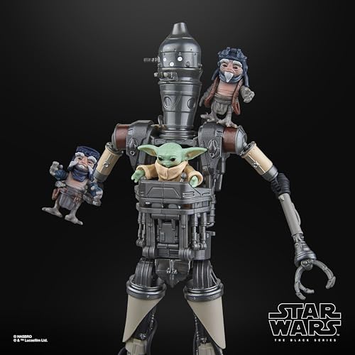 Star Wars IG12 Grogu Mandalorian Black Series Action Figure, packaging shot