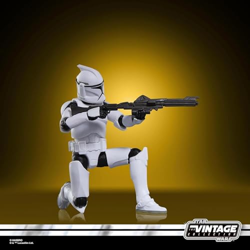 Phase Clone Trooper Figure Star Wars Vintage Collection, size reference