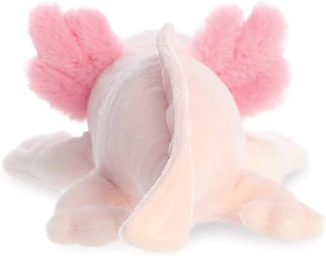 Axolotl Eco Nation Eco Softies 8 Inch Plush close up detail