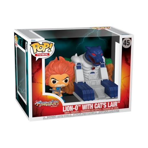 Lion-O with Cat's Lair ThunderCats Funko POP! Vinyl Figure, alternate view