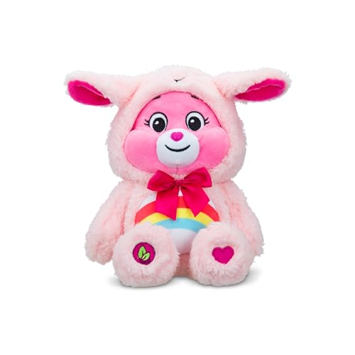 Care Bears Cheer Lamb Care Bears Hoodie Themed Plush 22cm, close-up detail