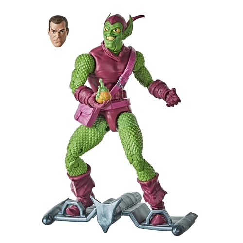 Marvel Legends Series Retro Spider Man Green Goblin Action F, alternate view